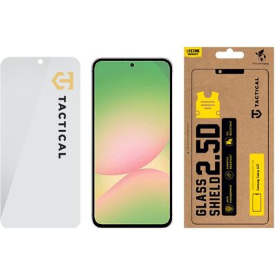 Tactical Glass Shield 2.5D sklo pro Samsung Galaxy A57 Clear (1 Stk., Samsung Galaxy A57), Smartphone Schutzfolie, Transparent Tactical Glass Shield 2.5D sklo pro Samsung Galaxy A57 Clear (1 Stk., Samsung Galaxy A57), Smartphone Schutzfolie, Transparent