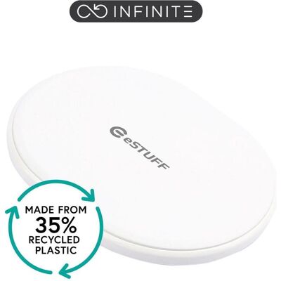 eSTUFF INFINITE (GRS) Wireless (15 W), Wireless Charger, Weiss eSTUFF INFINITE (GRS) Wireless (15 W), Wireless Charger, Weiss