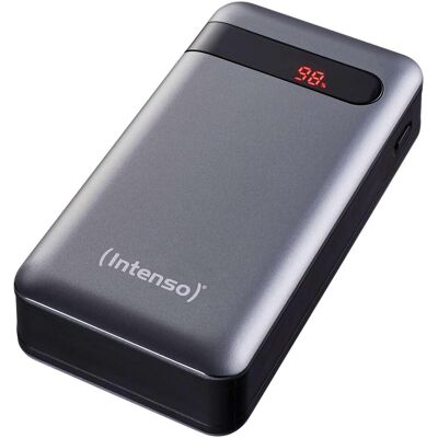 Intenso PD20000 (20000 mAh, 74 Wh), Powerbank, Grau, Schwarz Intenso PD20000 (20000 mAh, 74 Wh), Powerbank, Grau, Schwarz