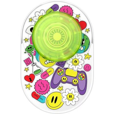 PopSockets PopGrip MagSafe Bright Psych, Smartphone Halterung, Mehrfarbig PopSockets PopGrip MagSafe Bright Psych, Smartphone Halterung, Mehrfarbig