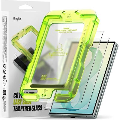 Ringke - Cover Display Easy Slide Tempered Glass (2 pack) - Samsung Galaxy Z Fold8 - Clear (2 Stk., Samsung Galaxy Z Fold8), Smartphone Schutzfolie, Transparent Ringke - Cover Display Easy Slide Tempered Glass (2 pack) - Samsung Galaxy Z Fold8 - Clear (2 Stk., Samsung Galaxy Z Fold8), Smartphone Schutzfolie, Transparent