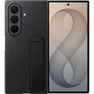 Carbon Standing Case (Samsung Galaxy Z Fold8 Ultra), Smartphone Hülle, Schwarz Carbon Standing Case (Samsung Galaxy Z Fold8 Ultra), Smartphone Hülle, Schwarz