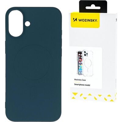 Wozinsky - Wozinsky Silicone Case MagSafe - Blau - Phone Case Wozinsky - Wozinsky Silicone Case MagSafe - Blau - Phone Case