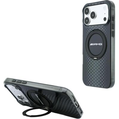 Mercedes AMG IML Double Layer Urban Line Case with Ring Stand MagSafe for Iphone 18 Pro Max/ 17 Pro Max black (Apple iPhone 17 Pro Max, Apple iPhone 18 Pro Max), Smartphone Hülle, Schwarz Mercedes AMG IML Double Layer Urban Line Case with Ring Stand MagSafe for Iphone 18 Pro Max/ 17 Pro Max black (Apple iPhone 17 Pro Max, Apple iPhone 18 Pro Max), Smartphone Hülle, Schwarz