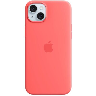 Silikon Case mit MagSafe (Apple iPhone 15 Plus), Smartphone Hülle, Rot Silikon Case mit MagSafe (Apple iPhone 15 Plus), Smartphone Hülle, Rot