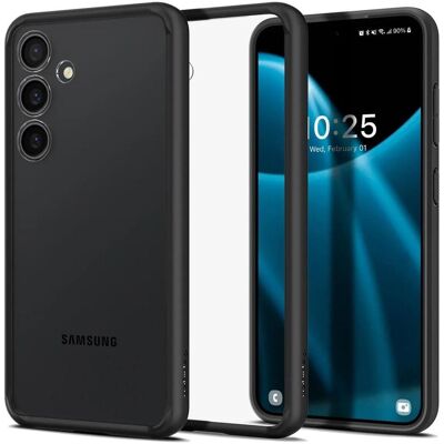 Spigen Hybrid S921 czarny/matte black ACS07352 (Samsung Galaxy S24, Samsung Galaxy S24 Ultra), Smartphone Hülle, Schwarz Spigen Hybrid S921 czarny/matte black ACS07352 (Samsung Galaxy S24, Samsung Galaxy S24 Ultra), Smartphone Hülle, Schwarz