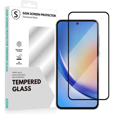 SiGN Screen protector in tempered glass for Samsung Galaxy A36 (Samsung Galaxy A36), Smartphone Schutzfolie SiGN Screen protector in tempered glass for Samsung Galaxy A36 (Samsung Galaxy A36), Smartphone Schutzfolie