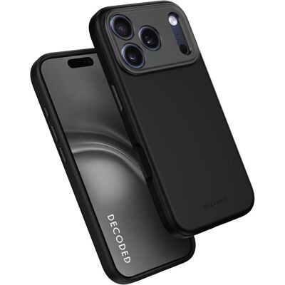 Decoded Silicone Backcover Apple iPhone 17 Pro Max Phantom Black (Apple iPhone 17 Pro Max), Smartphone Hülle, Schwarz Decoded Silicone Backcover Apple iPhone 17 Pro Max Phantom Black (Apple iPhone 17 Pro Max), Smartphone Hülle, Schwarz