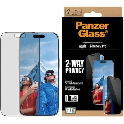 PanzerGlass Ultra-Wide Fit (1 Stk., Apple iPhone 17 Pro), Smartphone Schutzfolie, Transparent PanzerGlass Ultra-Wide Fit (1 Stk., Apple iPhone 17 Pro), Smartphone Schutzfolie, Transparent
