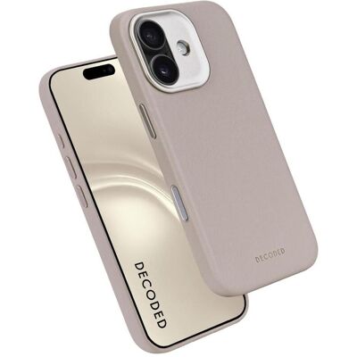 Decoded Leather Backcover (Apple iPhone 17), Smartphone Hülle, Beige Decoded Leather Backcover (Apple iPhone 17), Smartphone Hülle, Beige