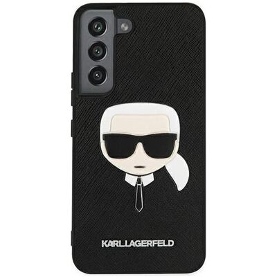 Karl Lagerfeld KLHCS22MSAKHBK S906 S22 + black (Samsung Galaxy S22+), Smartphone Hülle, Schwarz Karl Lagerfeld KLHCS22MSAKHBK S906 S22 + black (Samsung Galaxy S22+), Smartphone Hülle, Schwarz