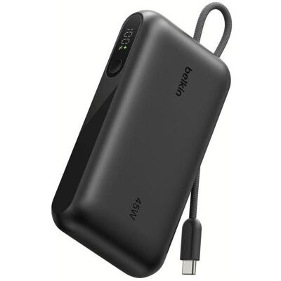 Belkin Boostcharge Pwrbank W/ Display (45 W, 74 Wh), Powerbank, Schwarz Belkin Boostcharge Pwrbank W/ Display (45 W, 74 Wh), Powerbank, Schwarz