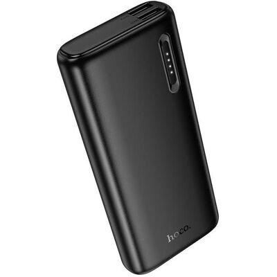 Hoco Power bank Powerbank 10000 mAh 2A J158A black (10000 mAh, 37 Wh), Powerbank, Schwarz Hoco Power bank Powerbank 10000 mAh 2A J158A black (10000 mAh, 37 Wh), Powerbank, Schwarz