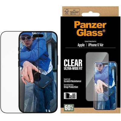 PanzerGlass Ultra Wide Fit (1 Stk., Apple iPhone Air), Smartphone Schutzfolie, Transparent PanzerGlass Ultra Wide Fit (1 Stk., Apple iPhone Air), Smartphone Schutzfolie, Transparent