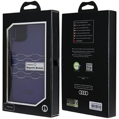 Audi IML MagSafe Hülle iPhone 15 Plus / 14 Plus - Blau - Smartphone Hülle Audi IML MagSafe Hülle iPhone 15 Plus / 14 Plus - Blau - Smartphone Hülle