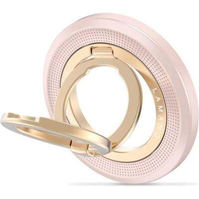 Tech-Protect Mmr700 Lamano Magnetischer Magsafe Telefonring Pink/Gold, Smartphone Halterung, Pink, Gold Tech-Protect Mmr700 Lamano Magnetischer Magsafe Telefonring Pink/Gold, Smartphone Halterung, Pink, Gold