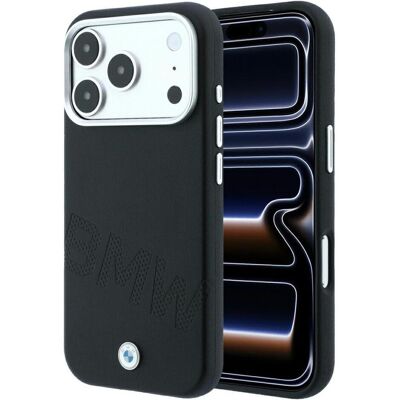 BMW Etui Sign Inclined Deboss Letters MagSafe do iPhone 18 Pro / 17 Pro czarny (Apple iPhone 17 Pro, Apple iPhone 18 Pro), Smartphone Hülle, Schwarz BMW Etui Sign Inclined Deboss Letters MagSafe do iPhone 18 Pro / 17 Pro czarny (Apple iPhone 17 Pro, Apple iPhone 18 Pro), Smartphone Hülle, Schwarz