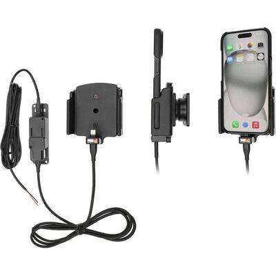 Brodit 727370 Halterung iPhone 15 & 15 Pro, Smartphone Halterung, Schwarz Brodit 727370 Halterung iPhone 15 & 15 Pro, Smartphone Halterung, Schwarz