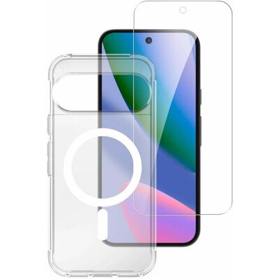 4smarts 360° Protection Set Premium (Google Pixel 10 Pro), Smartphone Hülle, Transparent 4smarts 360° Protection Set Premium (Google Pixel 10 Pro), Smartphone Hülle, Transparent