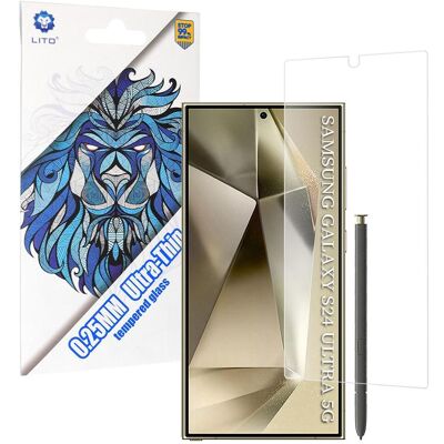 Lito - 2.5D Classic Glass Ultra Thin - Samsung Galaxy S24 Ultra - Clear (Samsung Galaxy S24 Ultra), Smartphone Schutzfolie, Transparent Lito - 2.5D Classic Glass Ultra Thin - Samsung Galaxy S24 Ultra - Clear (Samsung Galaxy S24 Ultra), Smartphone Schutzfolie, Transparent