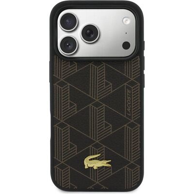 Lacoste Case + Wallet Set PVC Blend MagSafe for iPhone 17 Pro Max brown (Apple iPhone 17 Pro Max), Smartphone Hülle, Braun Lacoste Case + Wallet Set PVC Blend MagSafe for iPhone 17 Pro Max brown (Apple iPhone 17 Pro Max), Smartphone Hülle, Braun