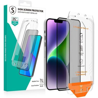 SiGN Privacy Screen Protector iPhone 14 Plus/13 Pro Max – EZ Apply applicator (Apple iPhone 13 Pro Max, Apple iPhone 14 Plus), Smartphone Schutzfolie, Transparent SiGN Privacy Screen Protector iPhone 14 Plus/13 Pro Max – EZ Apply applicator (Apple iPhone 13 Pro Max, Apple iPhone 14 Plus), Smartphone Schutzfolie, Transparent