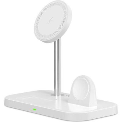 Tech-Protect A22 kabelloses Ladegerät - 3-in-1 MagSafe 15W Tech-Protect A22 kabelloses Ladegerät - 3-in-1 MagSafe 15W