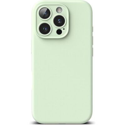 Ringke Case for iPhone 16 Pro SILICONE MAGNETIC SOFT MINT (Apple iPhone 16 Pro), Smartphone Hülle, Grün Ringke Case for iPhone 16 Pro SILICONE MAGNETIC SOFT MINT (Apple iPhone 16 Pro), Smartphone Hülle, Grün