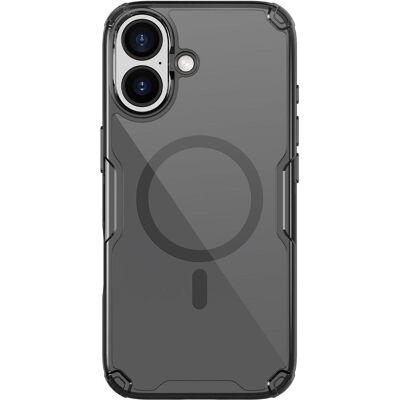 Nillkin Nature Pro Magnetic Series Softcase Hülle (Apple iPhone 17), Smartphone Hülle, Schwarz Nillkin Nature Pro Magnetic Series Softcase Hülle (Apple iPhone 17), Smartphone Hülle, Schwarz