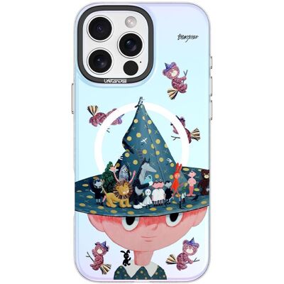 Devia Canvas Series Magnetische Hülle „Magician“ / Schutzhülle / iPhone 16 PLUS / MagSafe (Apple iPhone 16 Plus), Smartphone Hülle, Mehrfarbig Devia Canvas Series Magnetische Hülle „Magician“ / Schutzhülle / iPhone 16 PLUS / MagSafe (Apple iPhone 16 Plus), Smartphone Hülle, Mehrfarbig