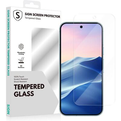 SiGN Tempered Glass Screen Protector for Google Pixel 9 Pro (Google Pixel 9 Pro), Smartphone Schutzfolie SiGN Tempered Glass Screen Protector for Google Pixel 9 Pro (Google Pixel 9 Pro), Smartphone Schutzfolie