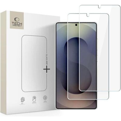 Tech-Protect Glass Fit+ 2-Paket Hartglas Galaxy S26 Ultra Klar (2 Stk., Samsung Galaxy S26 Ultra), Smartphone Schutzfolie, Transparent Tech-Protect Glass Fit+ 2-Paket Hartglas Galaxy S26 Ultra Klar (2 Stk., Samsung Galaxy S26 Ultra), Smartphone Schutzfolie, Transparent