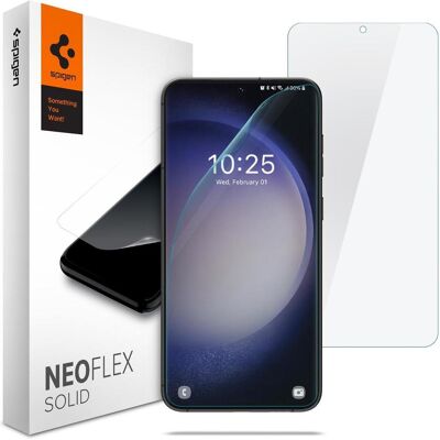 Spigen Folia Neo Flex Sam S23+ S916 2szt aplikacja na mokro AFL05951 (Samsung Galaxy S23+), Smartphone Schutzfolie, Transparent Spigen Folia Neo Flex Sam S23+ S916 2szt aplikacja na mokro AFL05951 (Samsung Galaxy S23+), Smartphone Schutzfolie, Transparent