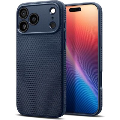 Spigen Liquid Air (Apple iPhone 17 Pro), Smartphone Hülle, Blau Spigen Liquid Air (Apple iPhone 17 Pro), Smartphone Hülle, Blau