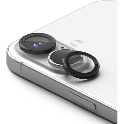 Ringke iPhone 16 Kameraobjektivrahmen Glas - 2er Pack Ringke iPhone 16 Kameraobjektivrahmen Glas - 2er Pack