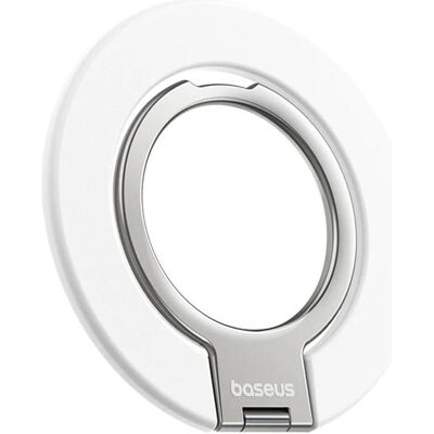 Baseus - Desk Holder MagPro 3 (Z0004803) - Magnetic, Dual-Ring - Starlight Off-White, Smartphone Halterung, Weiss Baseus - Desk Holder MagPro 3 (Z0004803) - Magnetic, Dual-Ring - Starlight Off-White, Smartphone Halterung, Weiss
