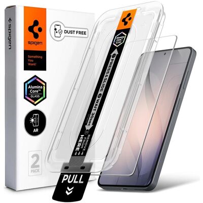 Spigen - (2 pack) Glas.tR EZ-FIT Pro (Anti-Reflection) (AGL11080) - Samsung Galaxy S26 Plus - Clear (2 Stk., Samsung Galaxy S26), Smartphone Schutzfolie, Transparent Spigen - (2 pack) Glas.tR EZ-FIT Pro (Anti-Reflection) (AGL11080) - Samsung Galaxy S26 Plus - Clear (2 Stk., Samsung Galaxy S26), Smartphone Schutzfolie, Transparent