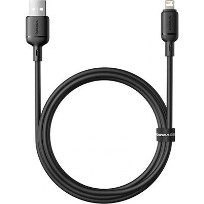 Baseus Silky Series Ladekabel USB auf iP 2.4A 1m (1 m, USB 1.0, 12 W), USB Kabel Baseus Silky Series Ladekabel USB auf iP 2.4A 1m (1 m, USB 1.0, 12 W), USB Kabel