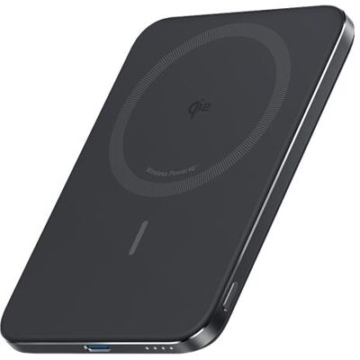 Anker MagGo Slim (5000 mAh, 20 W, 18.50 Wh), Powerbank, Schwarz Anker MagGo Slim (5000 mAh, 20 W, 18.50 Wh), Powerbank, Schwarz