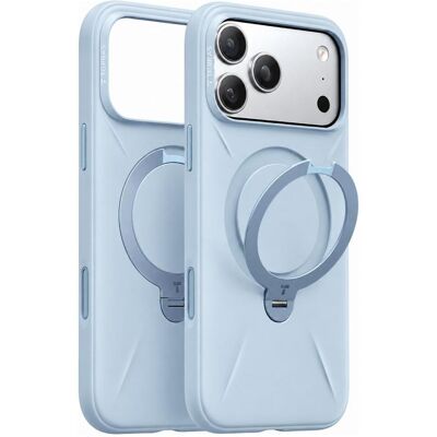 Torras OStand Q3 Silicone (Apple iPhone 17 Pro, Apple iPhone 18 Pro), Smartphone Hülle, Violett, Blau Torras OStand Q3 Silicone (Apple iPhone 17 Pro, Apple iPhone 18 Pro), Smartphone Hülle, Violett, Blau