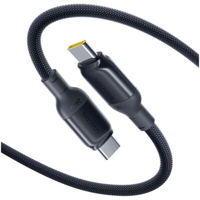 Baseus PicoGo Schnellladedatenkabel USB-C - USB-C 240W 1m Cosmic Black (1 m, 240 W), USB Kabel Baseus PicoGo Schnellladedatenkabel USB-C - USB-C 240W 1m Cosmic Black (1 m, 240 W), USB Kabel