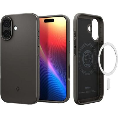 Spigen Thin Fit (Apple iPhone 17), Smartphone Hülle, Grau Spigen Thin Fit (Apple iPhone 17), Smartphone Hülle, Grau