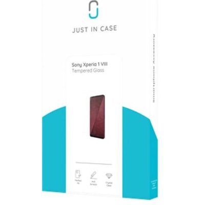 Just in Case MSY2914SG0 (1 Stk., Sony Xperia 1 VII), Smartphone Schutzfolie, Transparent Just in Case MSY2914SG0 (1 Stk., Sony Xperia 1 VII), Smartphone Schutzfolie, Transparent