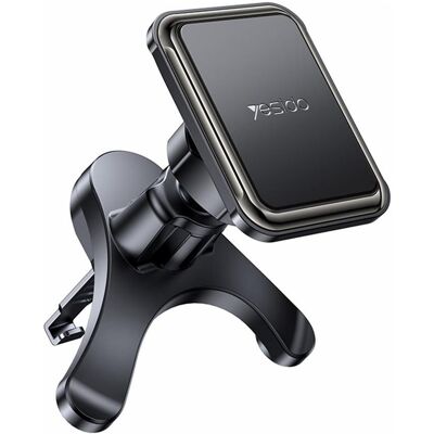 Yesido - Car Holder (C246) - Magnetic, for Air Vent, Upgraded Clip, Free Rotating Angle - Black, Smartphone Halterung, Schwarz Yesido - Car Holder (C246) - Magnetic, for Air Vent, Upgraded Clip, Free Rotating Angle - Black, Smartphone Halterung, Schwarz