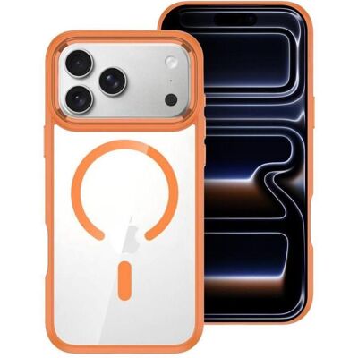 Roar Back panel cover case MAG BUMPER compatible with MagSafe for IPHONE 16 Pro orange (Apple iPhone 16 Pro), Smartphone Hülle, Orange Roar Back panel cover case MAG BUMPER compatible with MagSafe for IPHONE 16 Pro orange (Apple iPhone 16 Pro), Smartphone Hülle, Orange