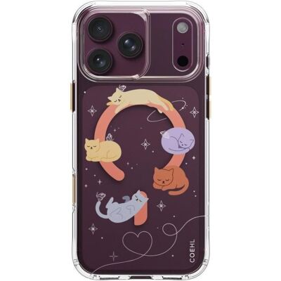 Uniq Case Coehl Elysie for iPhone 18 Pro Max / 17 Pro Max Magnetic Charging whiskered dreams (Apple iPhone 17 Pro Max, Apple iPhone 18 Pro Max), Smartphone Hülle, Transparent, Mehrfarbig Uniq Case Coehl Elysie for iPhone 18 Pro Max / 17 Pro Max Magnetic Charging whiskered dreams (Apple iPhone 17 Pro Max, Apple iPhone 18 Pro Max), Smartphone Hülle, Transparent, Mehrfarbig