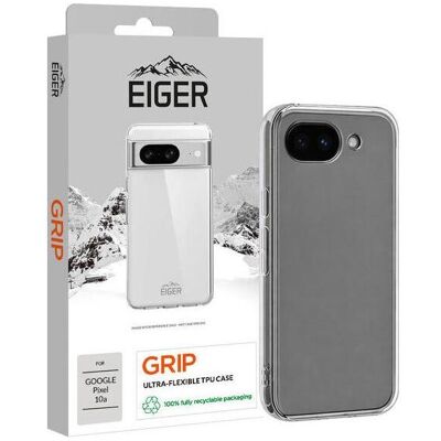 Eiger flexibles TPU-Case Grip Case GRS clear (Google Pixel 10a), Smartphone Hülle, Transparent Eiger flexibles TPU-Case Grip Case GRS clear (Google Pixel 10a), Smartphone Hülle, Transparent