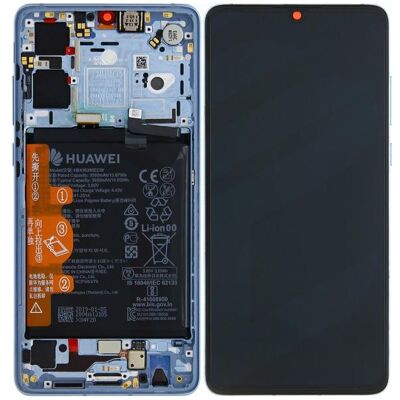 LCD + Touch + Frame + Battery für ELE-L29, ELE-L09 P30 - breathing crystal - New Version (Akku, Display, Huawei P30), Mobilgerät Ersatzteile, Transparent LCD + Touch + Frame + Battery für ELE-L29, ELE-L09 P30 - breathing crystal - New Version (Akku, Display, Huawei P30), Mobilgerät Ersatzteile, Transparent