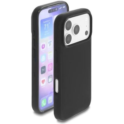 Delock Schutzhülle für iPhone 17 Pro kompatibel mit MagSafe aus Soft-Touch Silikon schwarz (81645) (Apple iPhone 17 Pro), Smartphone Hülle, Schwarz Delock Schutzhülle für iPhone 17 Pro kompatibel mit MagSafe aus Soft-Touch Silikon schwarz (81645) (Apple iPhone 17 Pro), Smartphone Hülle, Schwarz