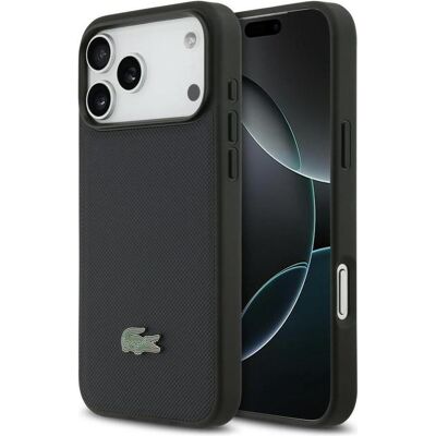 Lacoste 17 Pro Max Back-Cover hul - MagSafe - Iconic Petit Pique Logo - Navy (Apple iPhone 17 Pro Max), Smartphone Hülle, Blau Lacoste 17 Pro Max Back-Cover hul - MagSafe - Iconic Petit Pique Logo - Navy (Apple iPhone 17 Pro Max), Smartphone Hülle, Blau